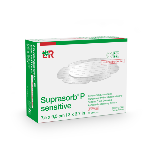 Suprasorb® P sensitive border-lite multisite / tracheo