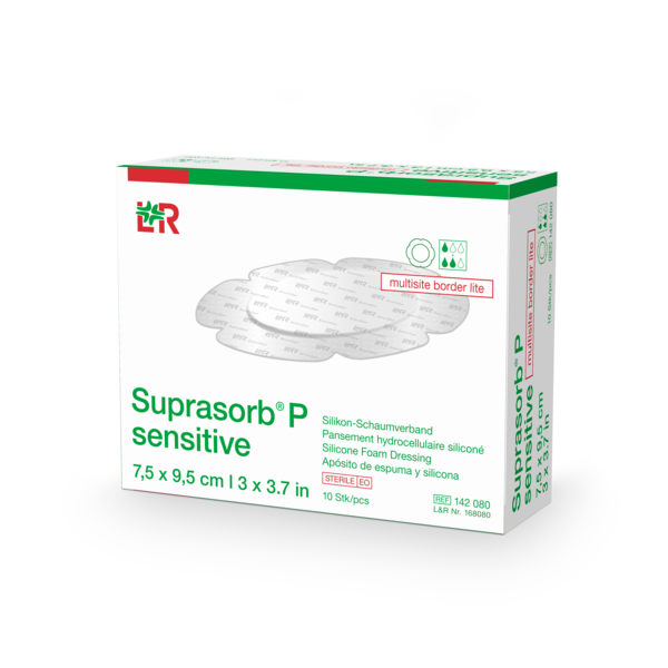 Suprasorb® P sensitive border-lite multisite / tracheo - Image 3