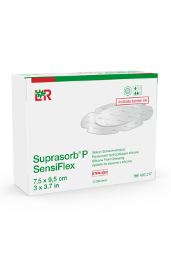 Alternative view of Suprasorb® P SensiFlex multisite border - lite