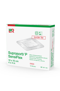 Alternative view of Suprasorb® P SensiFlex border - lite