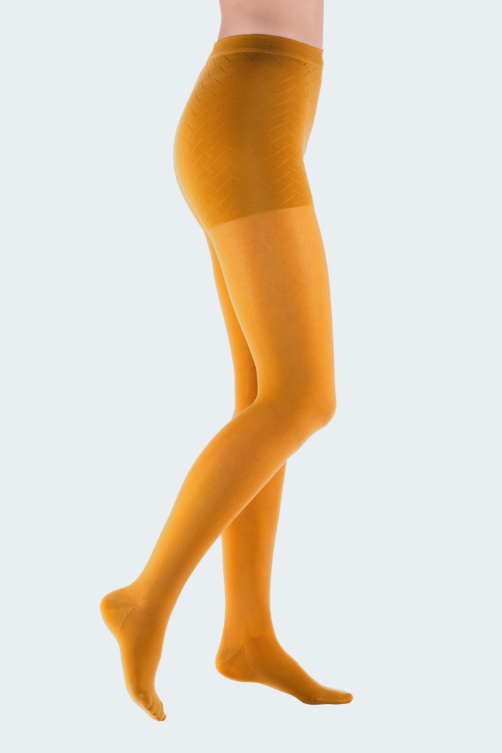 mediven elegance hlačne nogavice SAFFRON-YELLOW (modna barva 2026/2027)